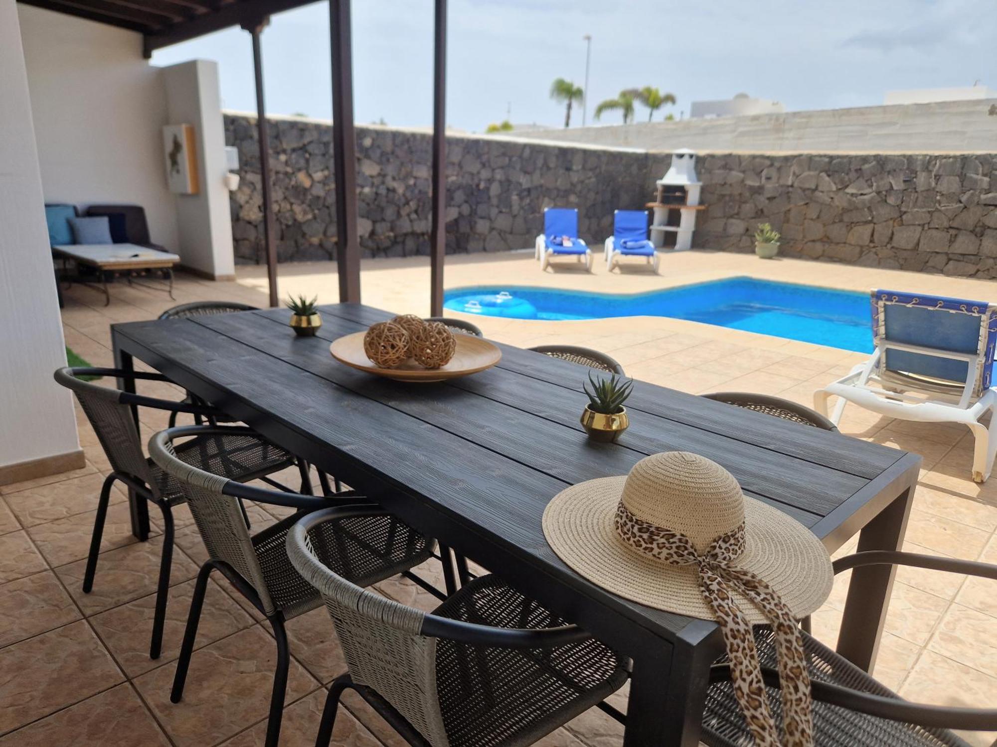 Villablanca Mar Heated Private Pool In A Charming Retreat Of Serenity Playa Blanca  Buitenkant foto